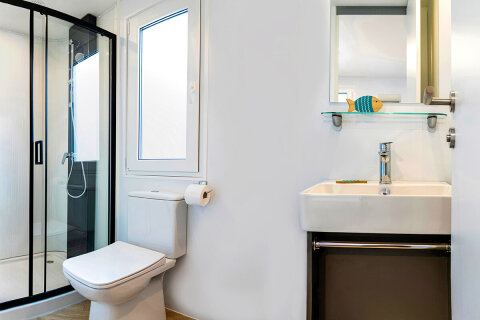 MHAC2 - Mobilhome Adria Mline 4+1 C2 zona Last row pro 4–5 osob, Almissa Resort, Omiš, Chorvatsko