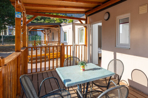 MHRN - Mobilhome Relax 4+2 Nord pro 4–6 osob, Almissa Resort, Omiš, Chorvatsko