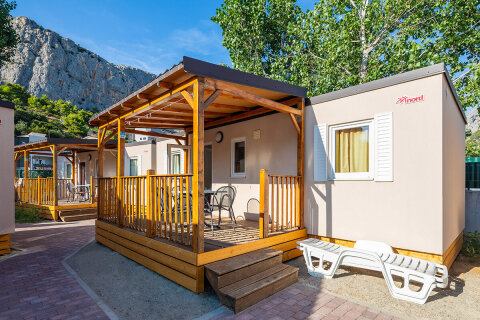 MHRN - Mobilhome Relax 4+2 Nord pro 4–6 osob, Almissa Resort, Omiš, Chorvatsko