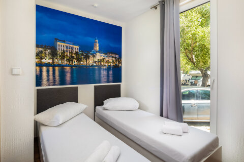 MHRB - Mobilhome Relax 5+1 (B) pro 5–6 osob, Almissa Resort, Omiš, Chorvatsko