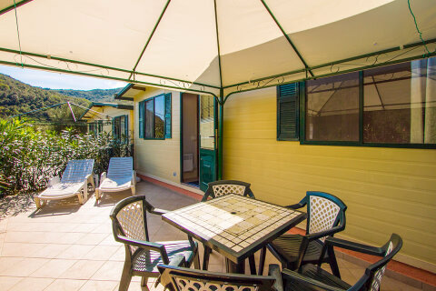 Mobilhome Standard, Resort Oliva, Rabac, Istrie, Chorvatsko