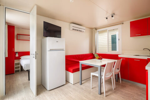 Mobilhome Comfort, Resort Oliva, Rabac, Istrie, Chorvatsko