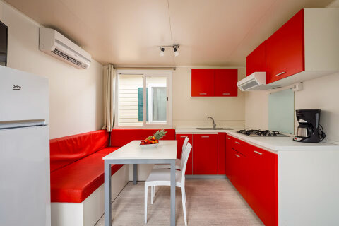 Mobilhome Comfort, Resort Oliva, Rabac, Istrie, Chorvatsko