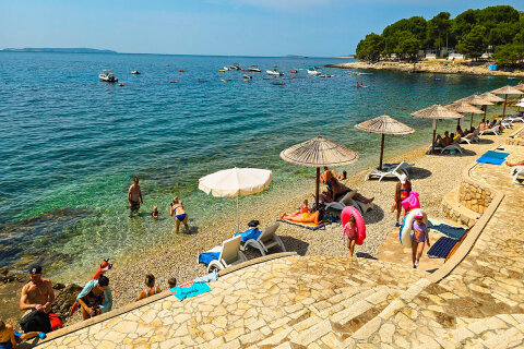 Čikat Resort*** - pláž Srebrna uvala, Mali Lošinj, ostrov Lošinj, Chorvatsko