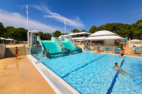 Čikat Resort*** - aquapark, Mali Lošinj, ostrov Lošinj, Chorvatsko