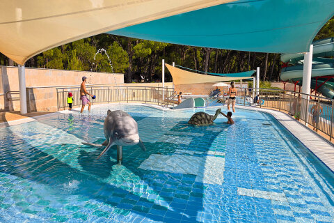 Čikat Resort*** - brouzdaliště v aquaparku, Mali Lošinj, ostrov Lošinj, Chorvatsko