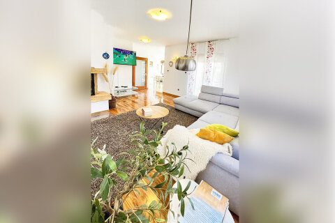 Prázdninový dům Mikula - obývací pokoj, Povljana, ostrov Pag, Chorvatsko