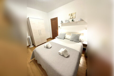 Prázdninový dům Mikula - ložnice v přízemí, Povljana, ostrov Pag, Chorvatsko