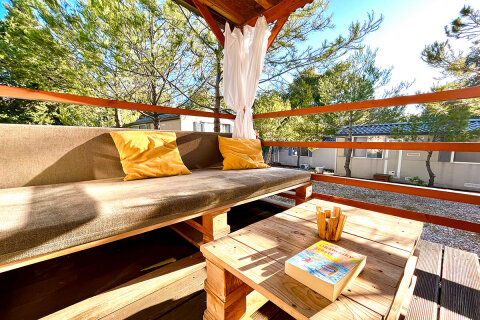 Mobilhome Adriatic, Primošten, Šibenická riviéra, Chorvatsko