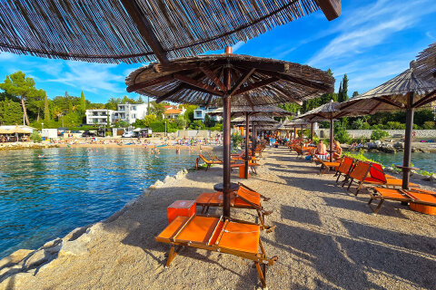 Apartmány František - pláže, Njivice, ostrov Krk, Chorvatsko