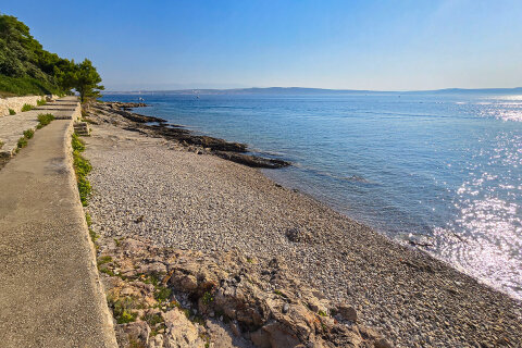 Resort Zelena Punta - pláže, Kukljica, ostrov Ugljan, Chorvatsko