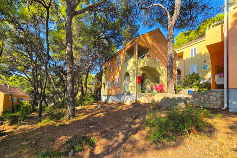 Resort Zelena Punta - domy s apartmány typu A, Kukljica, ostrov Ugljan, Chorvatsko