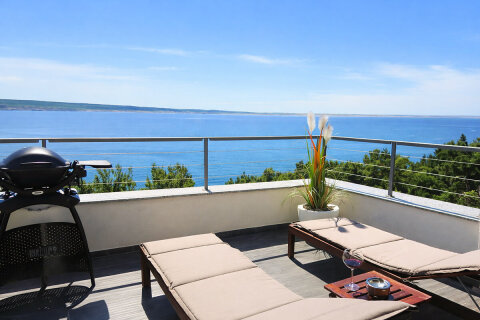 A2 - apartmány Sunset, Starigrad, Zadarská riviéra, Chorvatsko