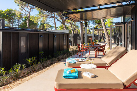 Premium Holiday Home pro 4–5 osob, Pinadria Resort, Baška Voda, Makarská riviéra, Chorvatsko