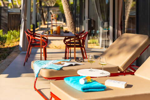 Premium Holiday Home pro 4–5 osob, Pinadria Resort, Baška Voda, Makarská riviéra, Chorvatsko