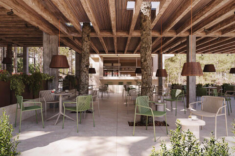 Pinadria Resort***** - restaurace, Baška Voda, Makarská riviéra, Chorvatsko