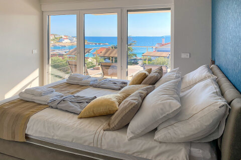 Prázdninový dům Harmonie - ložnice ve 2. poschodí, Jakišnica, ostrov Pag, Chorvatsko