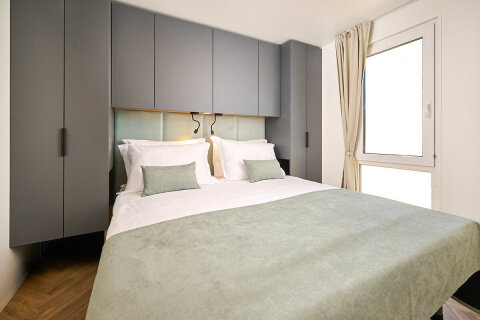 Luxury Glamping Home pro 4–5 osob, Aminess Atea Resort*****, Njivice, ostrov Krk, Chorvatsko