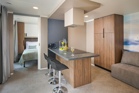 Amber Luxury Holiday Home pro 4–5 osob, Aminess Atea Resort*****, Njivice, ostrov Krk, Chorvatsko