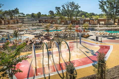 Aminess Atea Camping Resort***** - bazénový komplex, Njivice, ostrov Krk, Chorvatsko