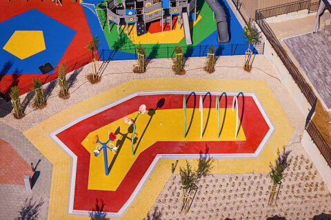 Aminess Atea Camping Resort***** - bazénový komplex, Njivice, ostrov Krk, Chorvatsko	