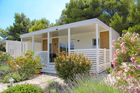 Resort Jezera Lovišća - mobilhome Premium, ostrov Murter, Chorvatsko