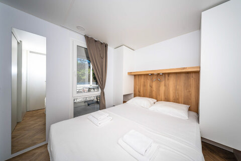 Resort Jezera Lovišća - mobilhome Premium, ostrov Murter, Chorvatsko