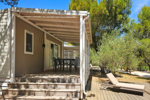 Resort Jezera Lovišća - mobilhome Comfort, ostrov Murter, Chorvatsko