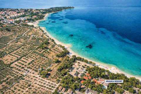 Apartmány Urania Family Resort - pláž, Baška Voda, Makarská Riviéra, Chorvatsko