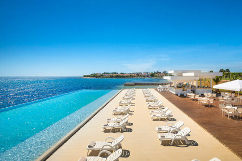 Aminess Laguna Maradiso Hotel*** - přílivový bazén Punto Mare, Novigrad - Cittanova, Istrie, Chorvatsko