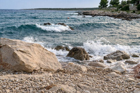 Prázdninový dům Mali Raj - pláž Solinska 3,3 km od domu, ostrov Drvenik Veli, Chorvatsko