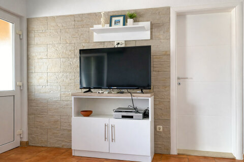 Prázdninový dům Mali Raj - obývák, ostrov Drvenik Veli, Chorvatsko