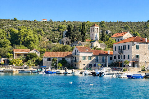 Drvenik Veliki, ostrov Drvenik Veli, Chorvatsko