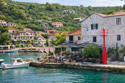 Drvenik Veliki, ostrov Drvenik Veli, Chorvatsko