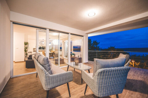 Prázdninový dům Grace - terasa, Jadranovo, Crikvenická riviéra, Chorvatsko