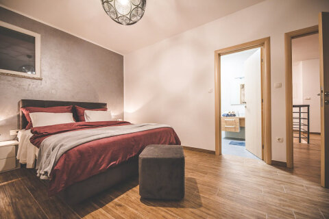 Prázdninový dům Grace - ložnice, Jadranovo, Crikvenická riviéra, Chorvatsko