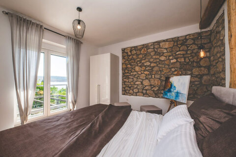 Prázdninový dům Grace - ložnice, Jadranovo, Crikvenická riviéra, Chorvatsko