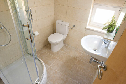 Prázdninový dům Mila - koupelna, ostrov Pag, Chorvatsko