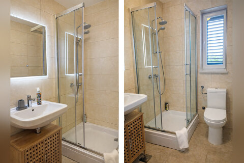 Prázdninový dům Mila - koupelna, ostrov Pag, Chorvatsko