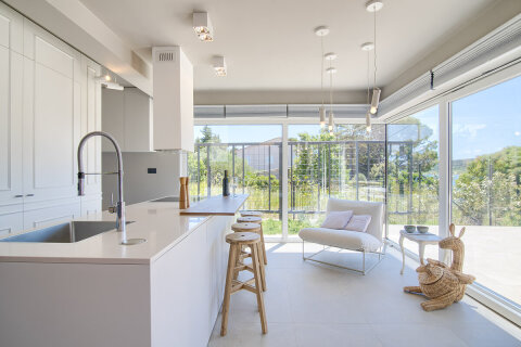 Prázdninový dům Lunjsko - kuchyň, Stara Novalja, ostrov Pag, Chorvatsko