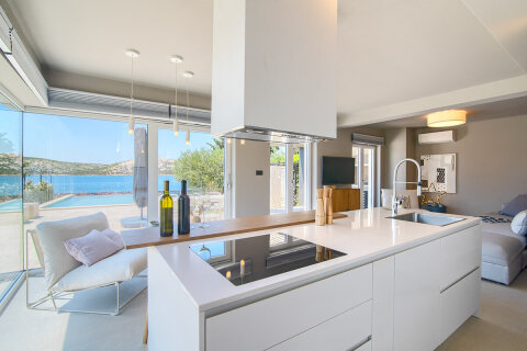 Prázdninový dům Lunjsko - kuchyň, Stara Novalja, ostrov Pag, Chorvatsko