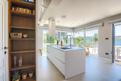 Prázdninový dům Lunjsko - kuchyň, Stara Novalja, ostrov Pag, Chorvatsko