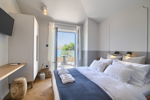 Prázdninový dům Lunjsko - ložnice 1, Stara Novalja, ostrov Pag, Chorvatsko