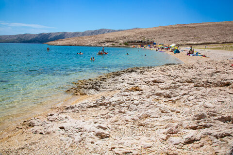 Prázdninový dům Katja - oblázková pláž Ručica 1,5 km od domu, Metajna, ostrov Pag, Chorvatsko