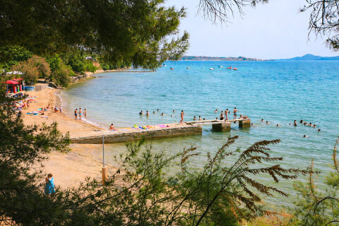 Apartmány Viola - písečná pláž 180 m od domu, Sveti Filip i Jakov, Zadarská riviéra, Chorvatsko