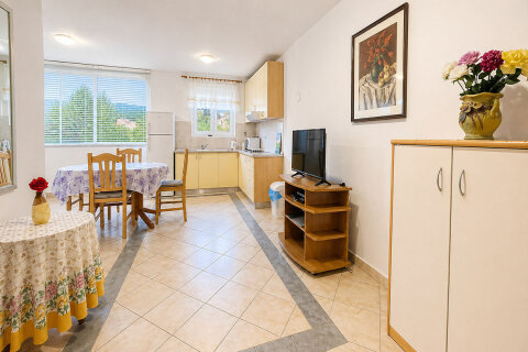 A1A - apartmány Marijo, Baška, ostrov Krk, Chorvatsko