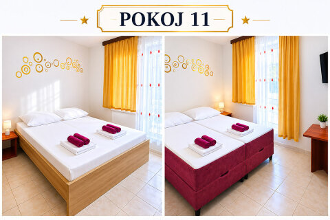 Pension Aura - pokoj 11, Sabunike, Zadarská riviéra, Chorvatsko