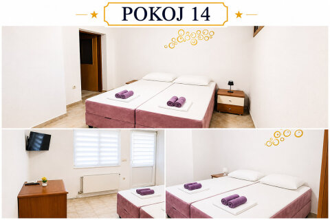 Pension Aura - pokoj 14, Sabunike, Zadarská riviéra, Chorvatsko