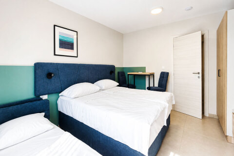 Superior bungalov pro 2–3 osoby, Holiday Village Sagitta***, Lokva Rogoznica, Omišská riviéra, Chorvatsko