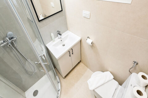 Superior bungalov pro 2–3 osoby, Holiday Village Sagitta***, Lokva Rogoznica, Omišská riviéra, Chorvatsko